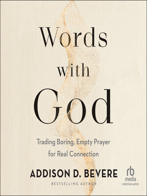 Words With God - Audiobook